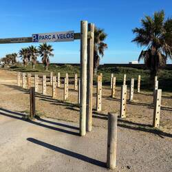 Velo (bike) parking lot