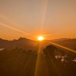 View from Phousi Hill