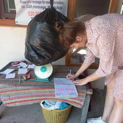 Our first time getting laundry done abroad