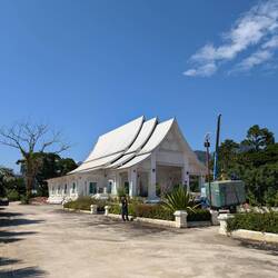 Temple in construction