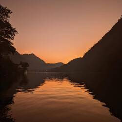 Sunset view @ Floating House