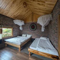 Our room at the homestay