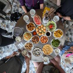 Lunch time! Traditional Vietnamese food :-)