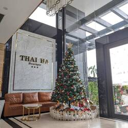Reception @ Thái Hà Boutique Hotel - It's beginning to look a lot like Christmas...