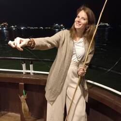 Squid-fishing level: Expert!