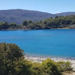 The wind was strong...