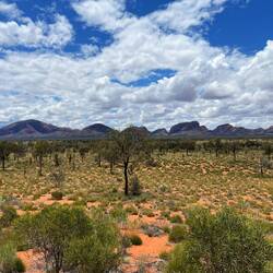 Die Kata Tjuta (Olgas) unser nächstes Ziel
