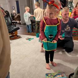 LEGOs for everyone and gardening sets