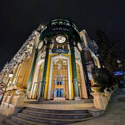Station in Sapa of the train that brings you to the lower terminus of the cable car