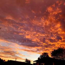 Beautiful skies tonight