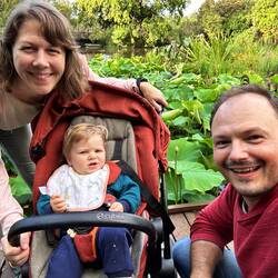 Im botanischen Garten