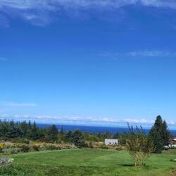 Unsere Aussicht beim Holz machen