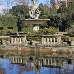 Jardin de Boboli, juste à côté du palais Pitti