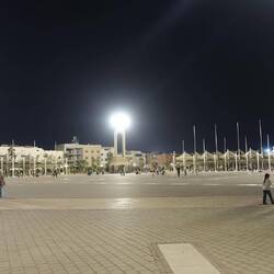 Der Place du Mechouar ist ein zentraler Platz in Laâyoune
