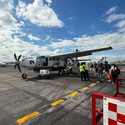 Puddle jumper to Belize