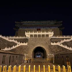 Most of the casle and buildings where not public during the night