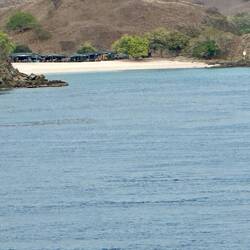 A hidden village, unseen from the boat