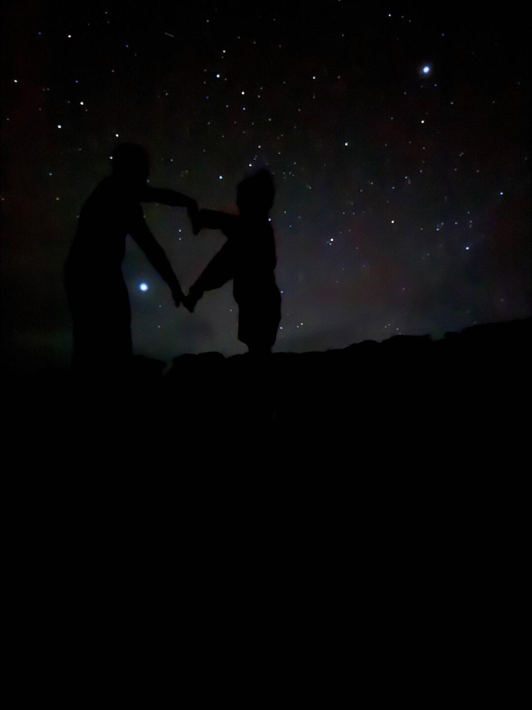 So ein unfassbar schöner Sternenhimmel