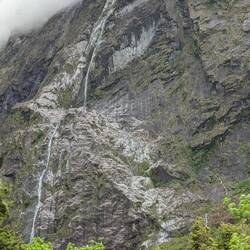 Waterfalls every we looked