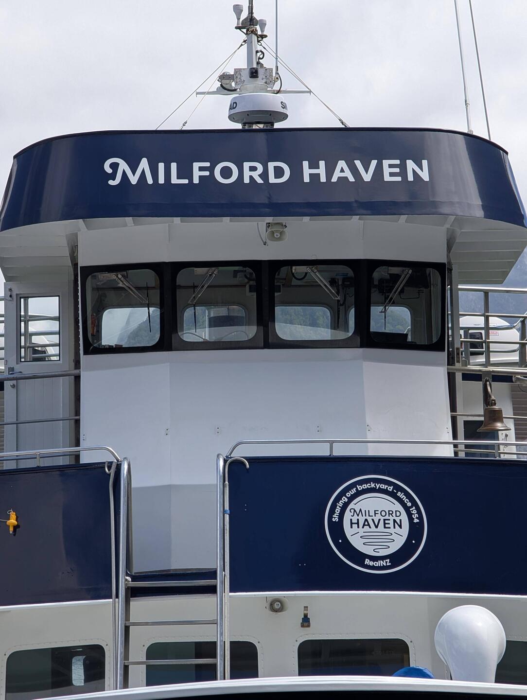 Our boat for a 2 1/2 hour cruise