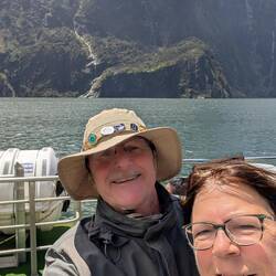 After we had lunch we sat on the top deck for most of the ride
