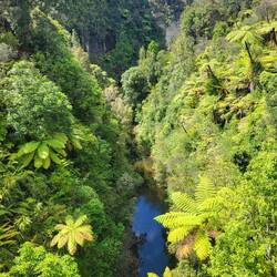 ... mit einer schönen Aussicht in einen Seitenarm