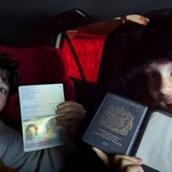 The obligatory passport check