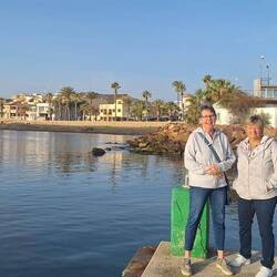 In Villaricos am Hafen