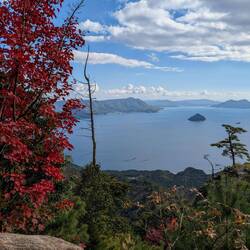 Heading up to the Observatory