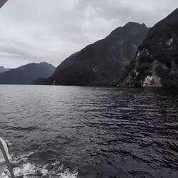Doubtful Sound and it's waterfalls