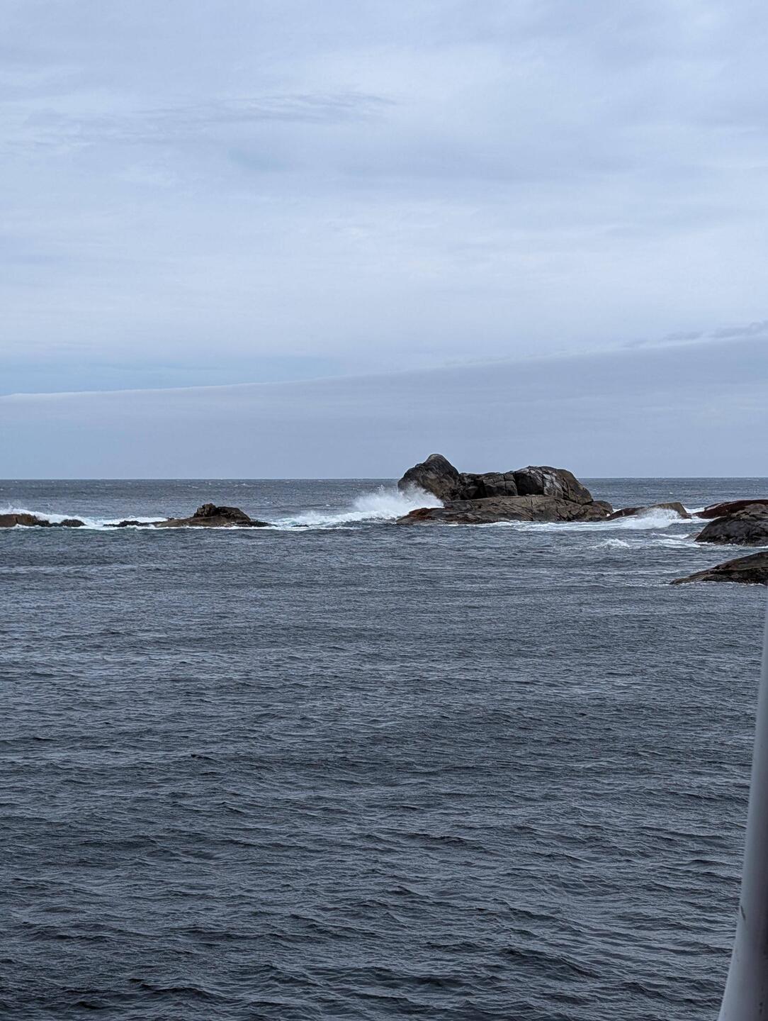 Shelter Islands protect doubtful sound from the massive waves from the Tasman Sea