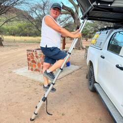 Inzwischen campingtechnisch ein As!