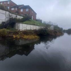 Low water in the pound