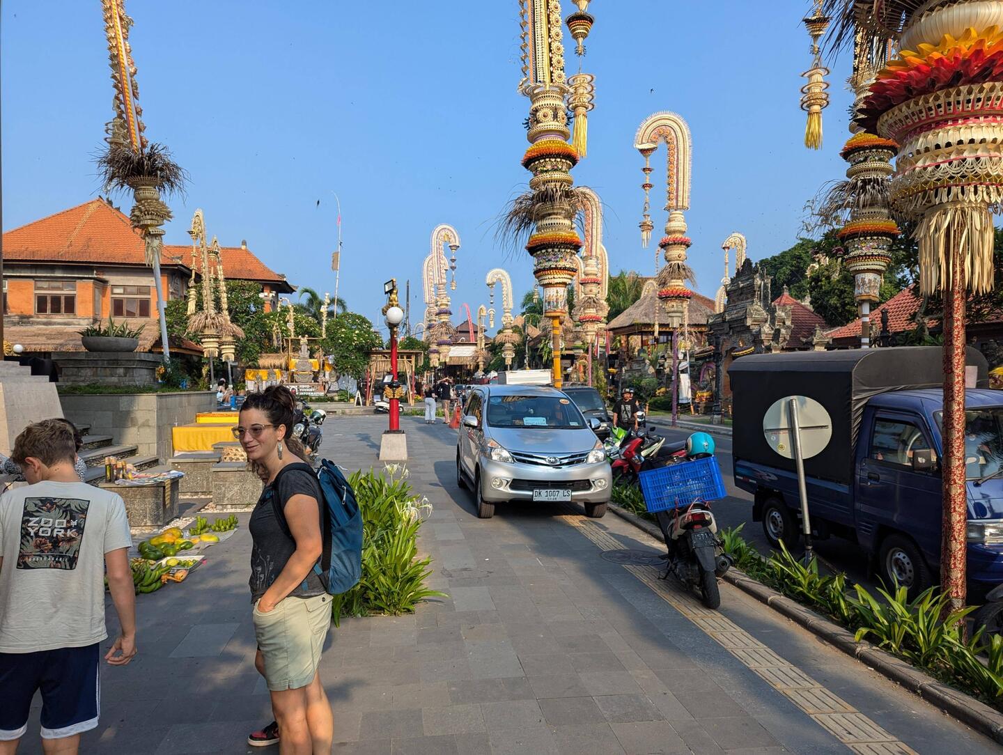 By the Ubud palace