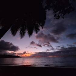 Eigentlich ist das bereits 15-20min nach dem "richtigen" Sonnenuntergang.