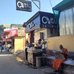 Also Sadhus read the newspaper ;-)