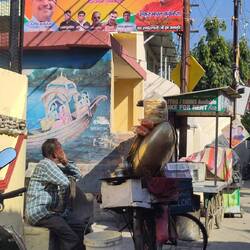 Bicycle or mobile kitchen...?