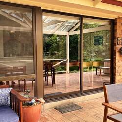 Terrasse mit Blick Richtung WZ