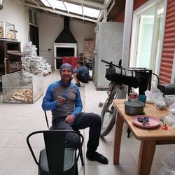 Abendessen neben den Backereiöfen