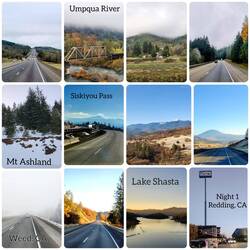 Our southerly migration begins!