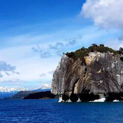 One of the more impressive formations: "Catedral de Marmol".