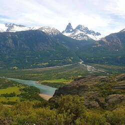 Gorgeous mountain landscapes with turquoise rivers.