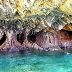Marble Caves.