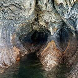 Marble Caves.