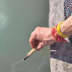 My own blessing for mother Ganga