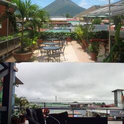 View during dry season and what we saw