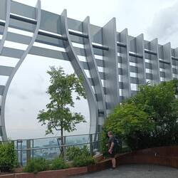 Dachgarten und Bar in der 51. Etage