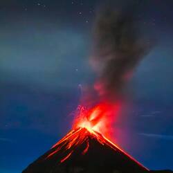 und Eruptionen ... die haben wir nur gehört und gefühlt