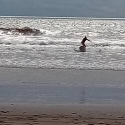 Zum Abschluss nochmal Surfen auf Bali