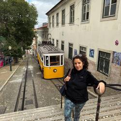 Iconic Lisbon tram